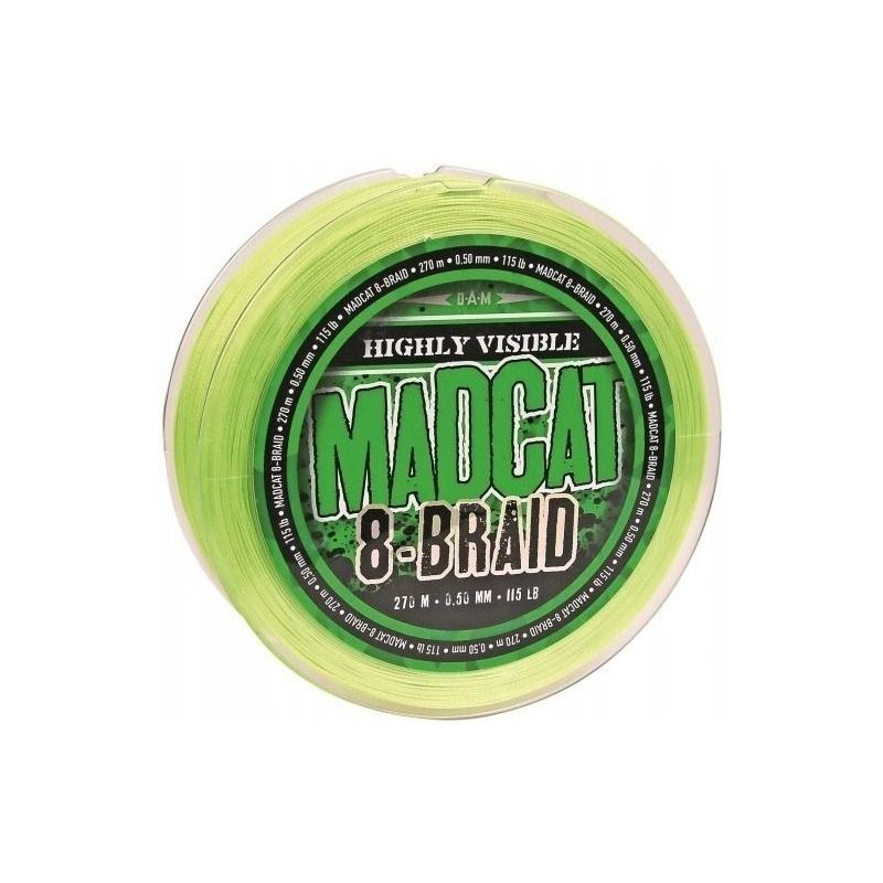 PLECIONKA DAM MADCAT SUMOWA 8-BRAID 270m 0.40mm YE PLECIONKA DAM MADCAT SUMOWA 8-BRAID 270m 0.40mm YE