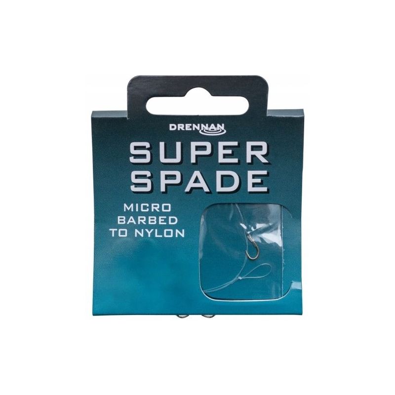 PRZYPONY DRENNAN GOTOWE SUPER SPADE HAK 10 0,22mm PRZYPONY DRENNAN GOTOWE SUPER SPADE HAK 10 0,22mm