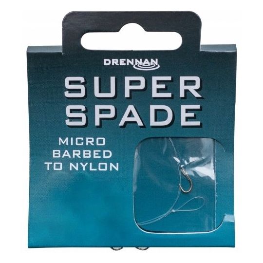 PRZYPONY DRENNAN GOTOWE SUPER SPADE HAK 10 0,22mm PRZYPONY DRENNAN GOTOWE SUPER SPADE HAK 10 0,22mm