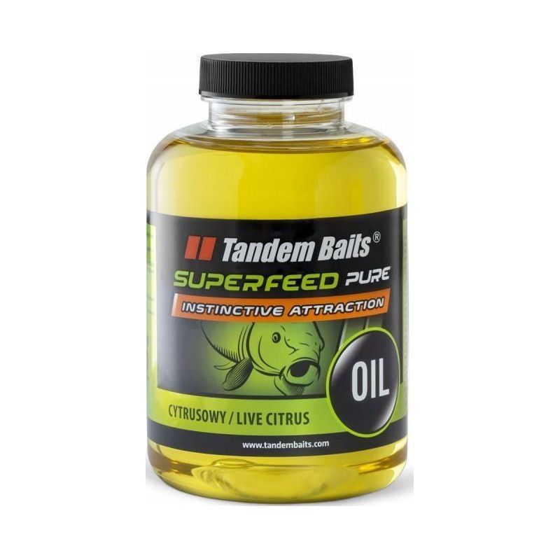 OLEJ TANDEM BAITS SUPERFEED PURE CYTRUSOWY 500ml OLEJ TANDEM BAITS SUPERFEED PURE CYTRUSOWY 500ml