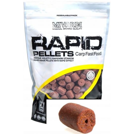 PELLET MIVARDI RAPID 1KG 4mm EXTREME ROBIN RED PELLET MIVARDI RAPID 1KG 4mm EXTREME ROBIN RED