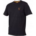 KOSZULKA T-SHIRT FOX COLL BLACK ORANGE ROZMIAR L