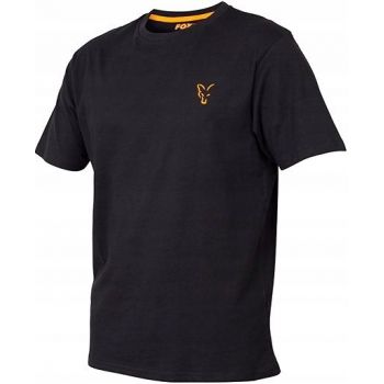 KOSZULKA T-SHIRT FOX COLL BLACK ORANGE ROZMIAR L
