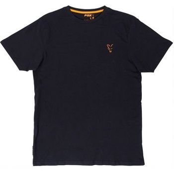 KOSZULKA T-SHIRT FOX COLL BLACK ORANGE ROZMIAR L