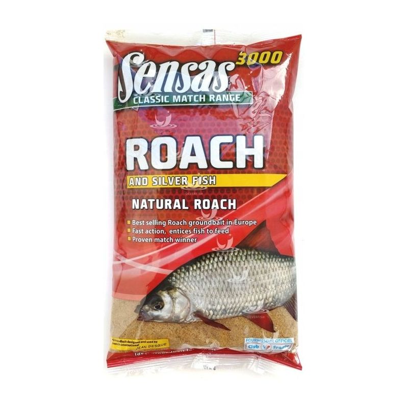 ZANĘTA SENSAS 3000 SUPER ROACH 1kg ZANĘTA SENSAS 3000 SUPER ROACH 1kg