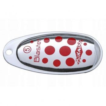 BŁYSTKA OBROTOWA MIKADO SREBRNA KOLOR 10 8g ROZ. 4