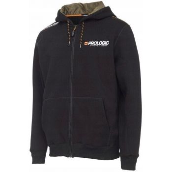 BLUZA PROLOGIC EDEN ZIP HOODIE BLACK CAVIAR L