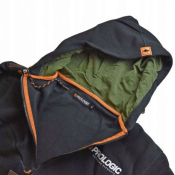 BLUZA PROLOGIC EDEN ZIP HOODIE BLACK CAVIAR L