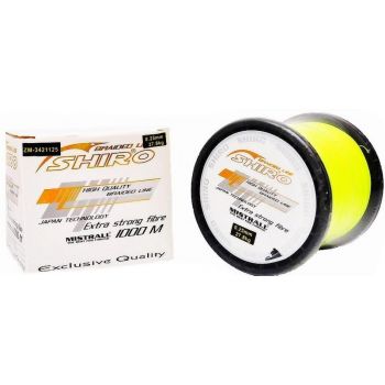 PLECIONKA MISTRALL FLUO SHIRO X4 1000m 0,36mm