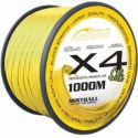 PLECIONKA MISTRALL FLUO SHIRO X4 1000m 0,15mm