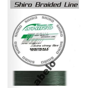 PLECIONKA MISTRALL SHIRO X4 1000m ZIELONA 0,13mm