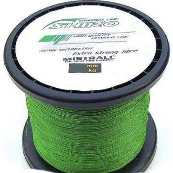 PLECIONKA MISTRALL SHIRO X4 1000m ZIELONA 0,15mm