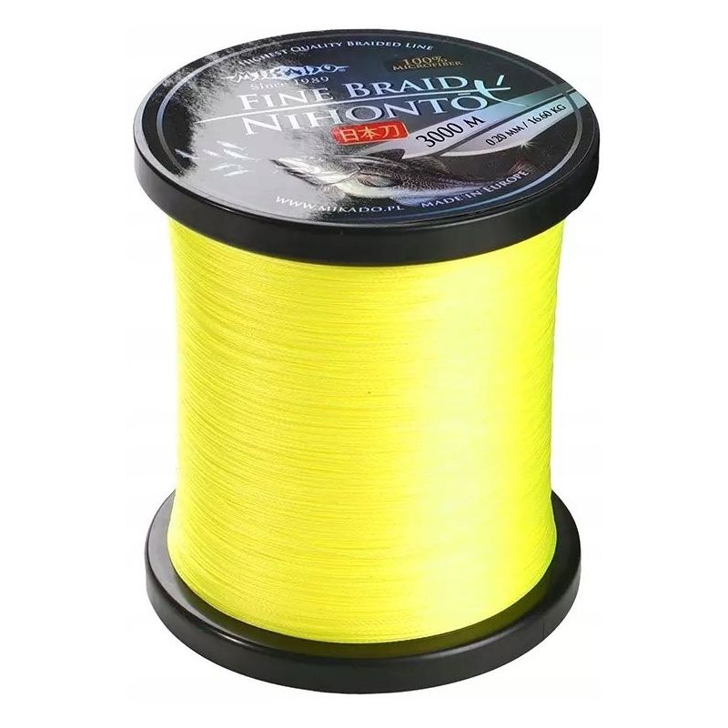 PLECIONKA NIHONTO FINE BRAID FLUO 0,40mm 3000m PLECIONKA NIHONTO FINE BRAID FLUO 0,40mm 3000m