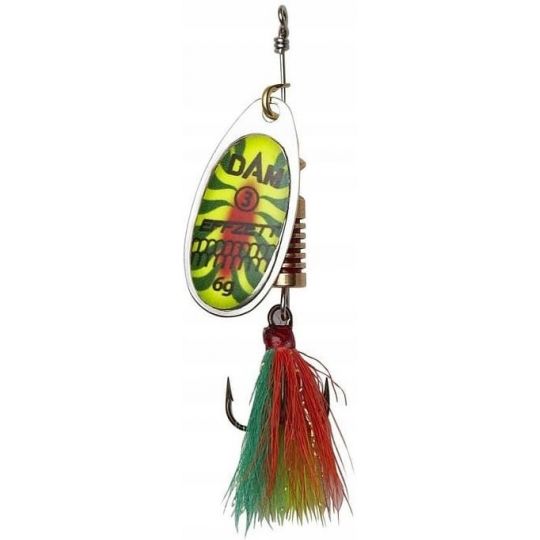 BŁYSTKA OBROTOWA DAM SPINNER DRESSED FIRE 1 3g BŁYSTKA OBROTOWA DAM SPINNER DRESSED FIRE 1 3g