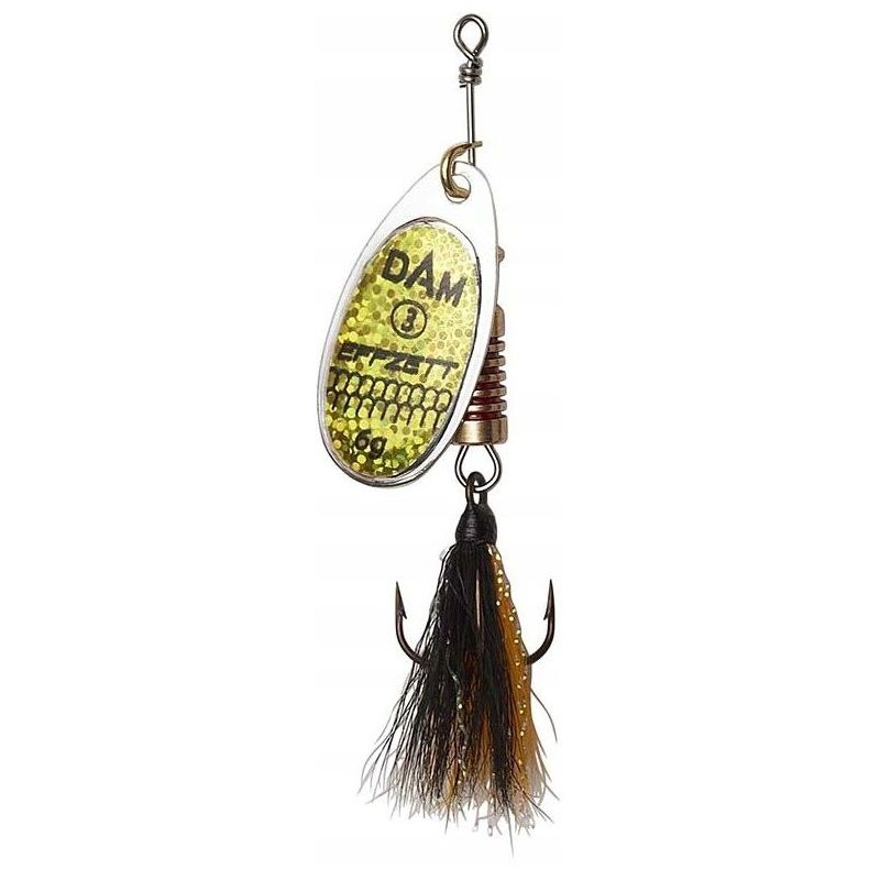 BŁYSTKA OBROTOWA DAM SPINNER DRESSED GOLD 1 3g BŁYSTKA OBROTOWA DAM SPINNER DRESSED GOLD 1 3g