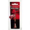 BŁYSTKA OBROTOWA DAM SPINNER DRESSED RED 3 6g