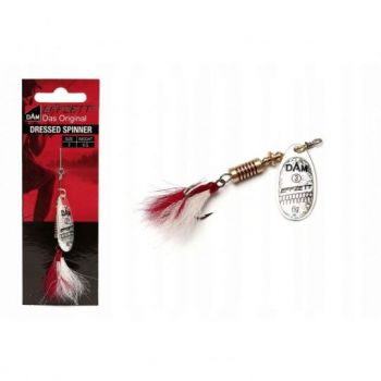 BŁYSTKA OBROTOWA DAM STANDARD DRESSED SILVER 4 10g