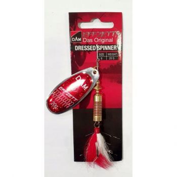 BŁYSTKA OBROTOWA DAM STANDARD DRESSED RED 6 20g