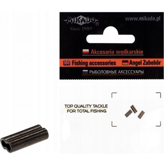 TULEJKA ZACISKOWA MIKADO PODWÓJNA 0.7mm 20szt TULEJKA ZACISKOWA MIKADO PODWÓJNA 0.7mm 20szt