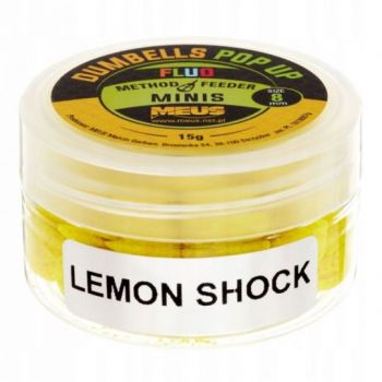 DUMBELLS MEUS FLUO POP UP 8mm MINIS LEMON SHOCK