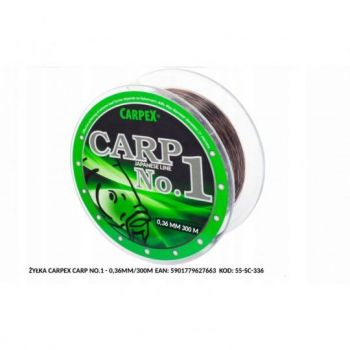 ŻYŁKA ROBINSON CARPEX No.1 KARPIOWA 300m 0,36mm