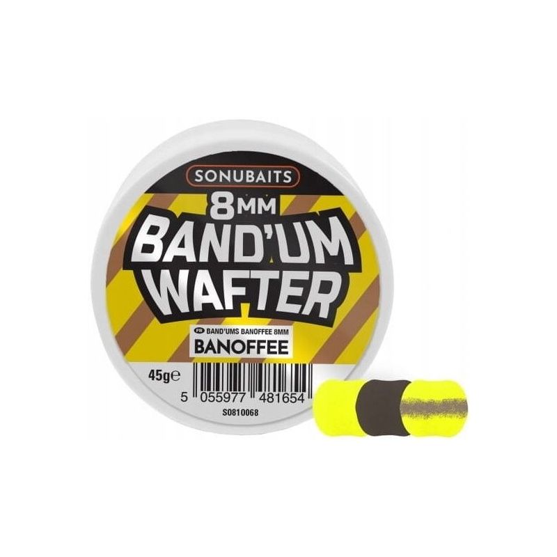 PRZYNĘTA SONUBAITS BAND'UM WAFTERS BANOFFEE 8mm PRZYNĘTA SONUBAITS BAND'UM WAFTERS BANOFFEE 8mm