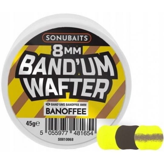 PRZYNĘTA SONUBAITS BAND'UM WAFTERS BANOFFEE 8mm PRZYNĘTA SONUBAITS BAND'UM WAFTERS BANOFFEE 8mm