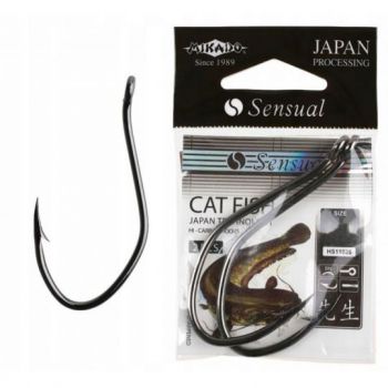 HACZYKI MIKADO SENSUAL CAT FISH 8/0 BN HAKI 2szt
