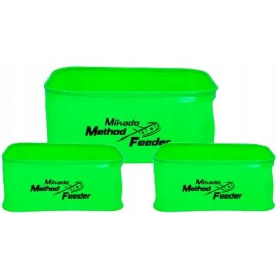 PUDEŁKA MIKADO EVE METHOD FEEDER 005-SET 3szt PUDEŁKA MIKADO EVE METHOD FEEDER 005-SET 3szt