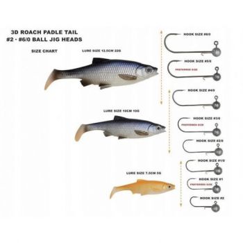 GUMA SAVAGE GEAR ROACH PADDLE TAIL 10cm MUDDY ROAC