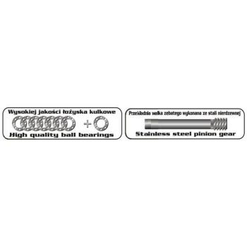 KOŁOWROTEK MISTRALL KUDOS FD 25 2500