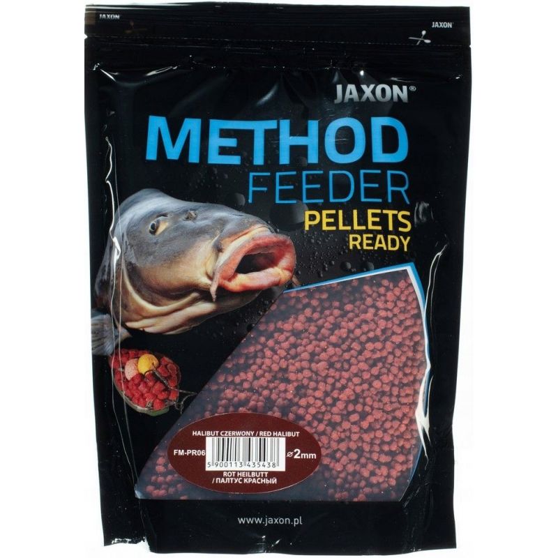 PELLET JAXON METHOD FEEDER READY 2mm HALIBUT CZERW PELLET JAXON METHOD FEEDER READY 2mm HALIBUT CZERW