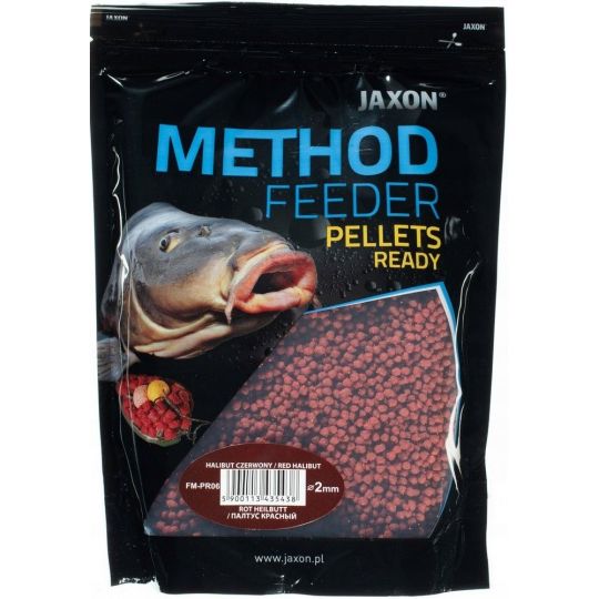 PELLET JAXON METHOD FEEDER READY 2mm HALIBUT CZERW PELLET JAXON METHOD FEEDER READY 2mm HALIBUT CZERW