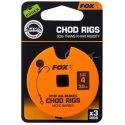 PRZYPON FOX Z HAKIEM STIFF CHOD RIG 30lb SIZE 4