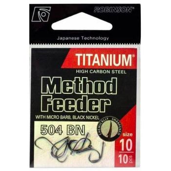 HACZYKI TITANIUM METHOD FEEDER 504 ROZ. 14 10szt