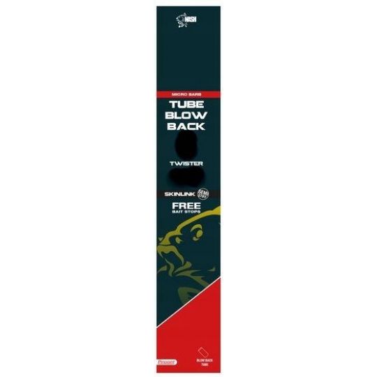 PRZYPON Z HAKIEM NASH TUBE BLOW BACK RIG SIZE 4 BA PRZYPON Z HAKIEM NASH TUBE BLOW BACK RIG SIZE 4 BA