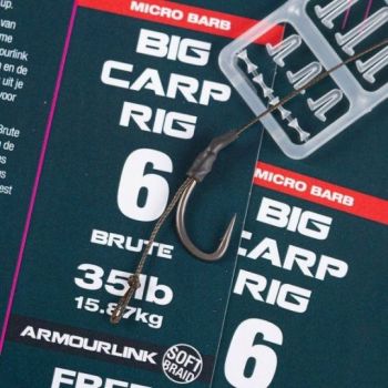 PRZYPON Z HAKIEM NASH BIG CARP RIG SIZE 8 BARBED