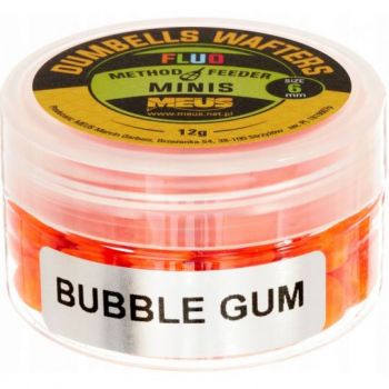 DUMBELLS MEUS WAFTERS FLUO 6mm MINIS BUBBLE GUM