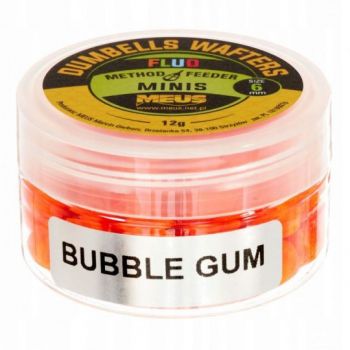 DUMBELLS MEUS WAFTERS FLUO 6mm MINIS BUBBLE GUM