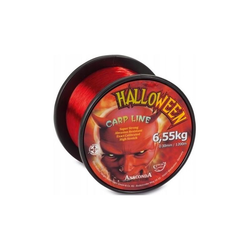 ŻYŁKA ANACONDA HALLOWEEN CARP LINE 0,30mm 1200m ŻYŁKA ANACONDA HALLOWEEN CARP LINE 0,30mm 1200m