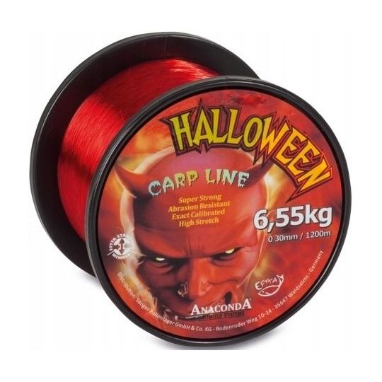 ŻYŁKA ANACONDA HALLOWEEN CARP LINE 0,30mm 1200m ŻYŁKA ANACONDA HALLOWEEN CARP LINE 0,30mm 1200m