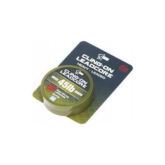 LEADCORE NASH CLING-ON LEADCORE 45lb WEED 7m LEADCORE NASH CLING-ON LEADCORE 45lb WEED 7m