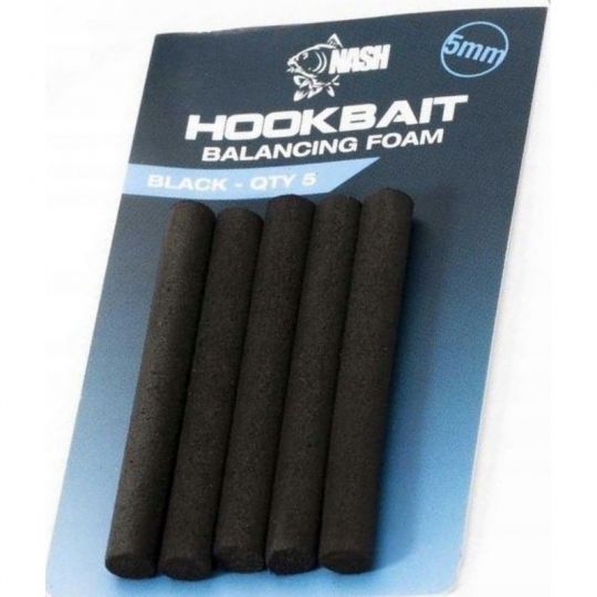 PIANKI DO PRZYNĘT NASH BALANCING FOAM BLACK 5mm PIANKI DO PRZYNĘT NASH BALANCING FOAM BLACK 5mm
