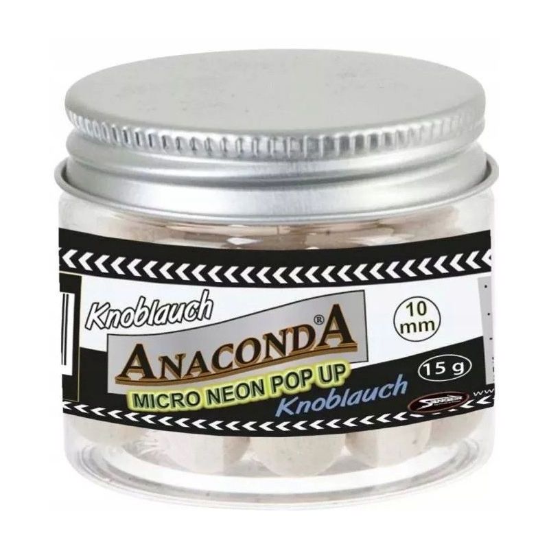 KULKI ANACONDA POP UP MICRO NEON KNOBLAUCH 10mm KULKI ANACONDA POP UP MICRO NEON KNOBLAUCH 10mm