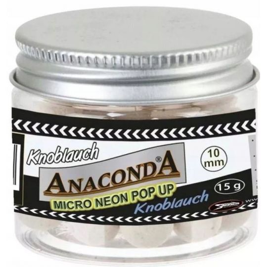 KULKI ANACONDA POP UP MICRO NEON KNOBLAUCH 10mm KULKI ANACONDA POP UP MICRO NEON KNOBLAUCH 10mm