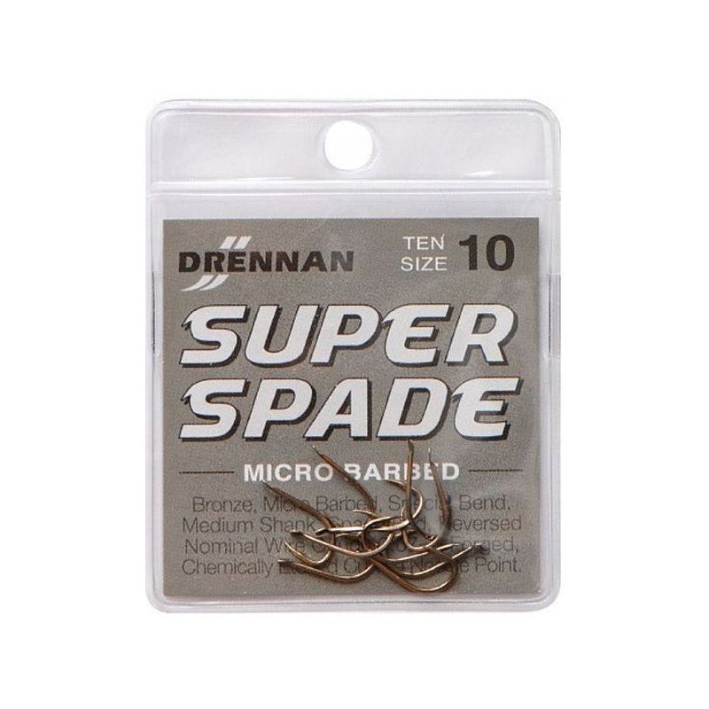 HACZYKI DRENNAN SUPER SPADE ROZ. 10 10szt HACZYKI DRENNAN SUPER SPADE ROZ. 10 10szt