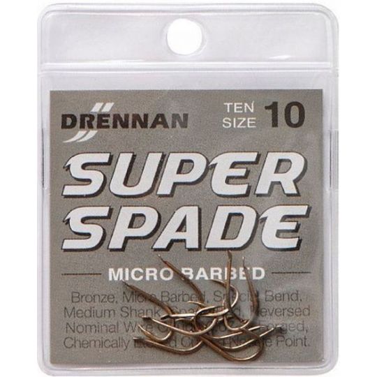 HACZYKI DRENNAN SUPER SPADE ROZ. 10 10szt HACZYKI DRENNAN SUPER SPADE ROZ. 10 10szt