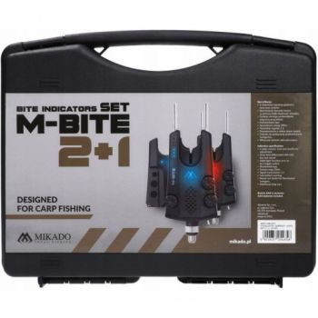ZESTAW SYGNALIZATORÓW MIKADO M-BITE 2+1 KARPIOWY