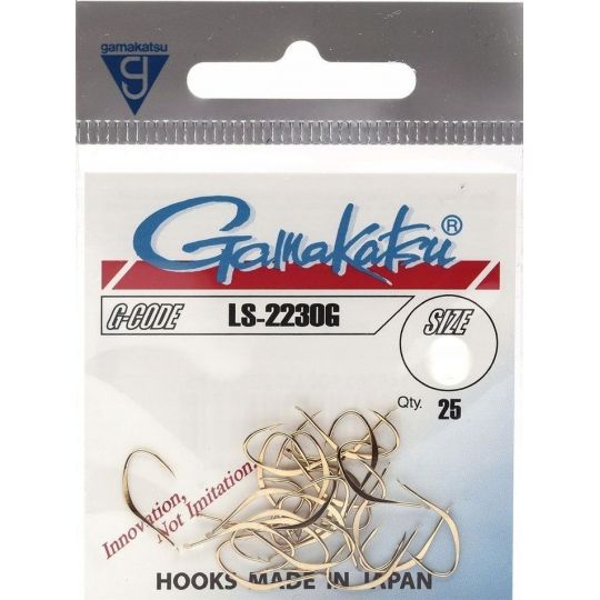 HACZYKI GAMAKATSU LS-2230G HOOKS GOLD 14 HACZYKI GAMAKATSU LS-2230G HOOKS GOLD 14
