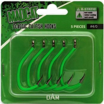 HAKI MADCAT A-STATIC CLASSIC HOOK 4/0 5szt SUMOWE